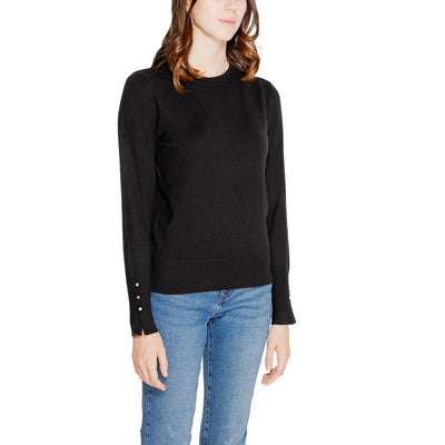 Jacqueline De Yong Black Viscose Sportswear