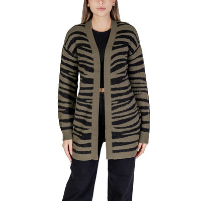 Jacqueline De Yong Groen Nylon Vest