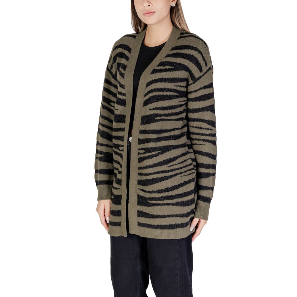 Jacqueline De Yong Groen Nylon Vest
