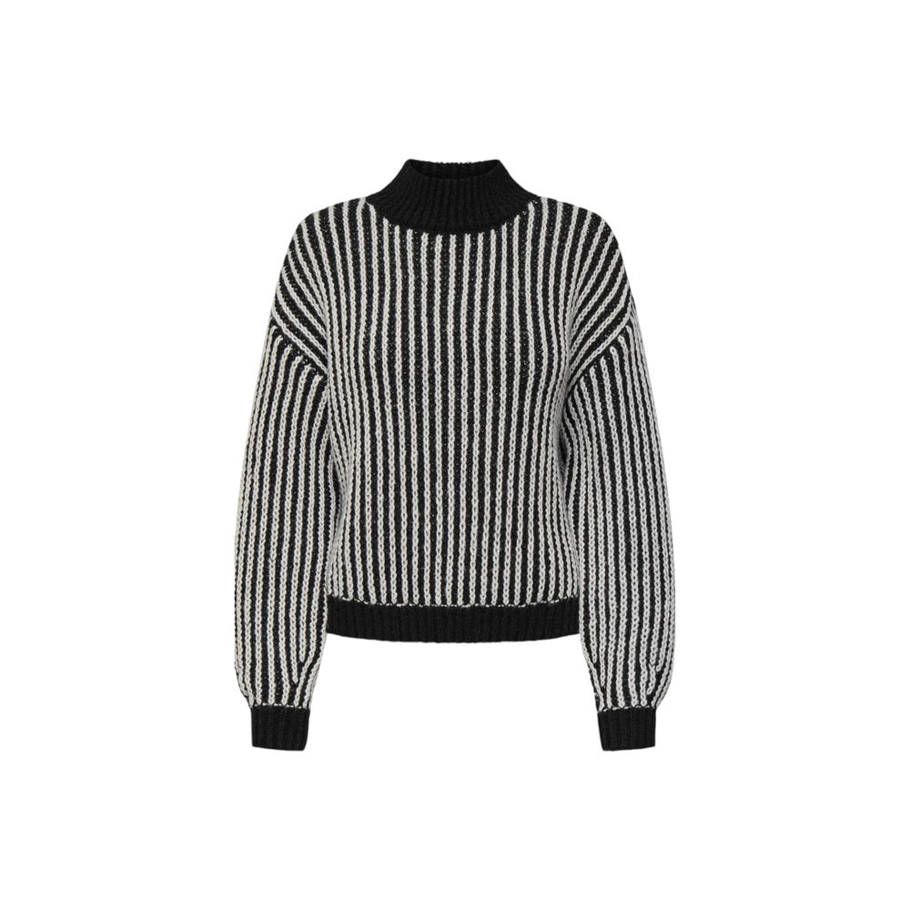 Jacqueline De Yong Zwarte Polyester Trui