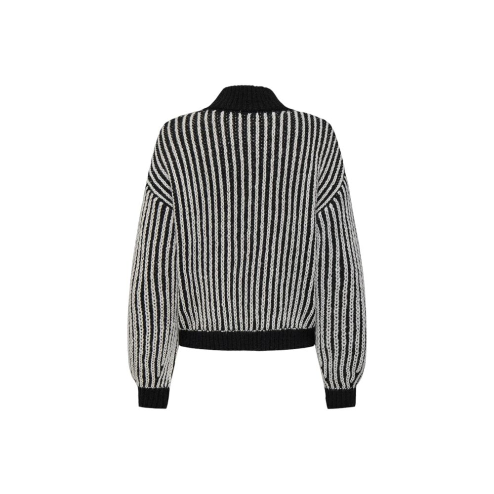 Jacqueline De Yong Zwarte Polyester Trui