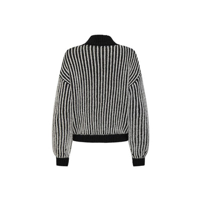 Jacqueline De Yong Zwarte Polyester Trui