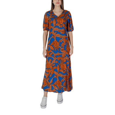 B.Young Blauwe Viscose Lang