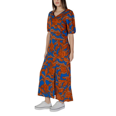 B.Young Blauwe Viscose Lang
