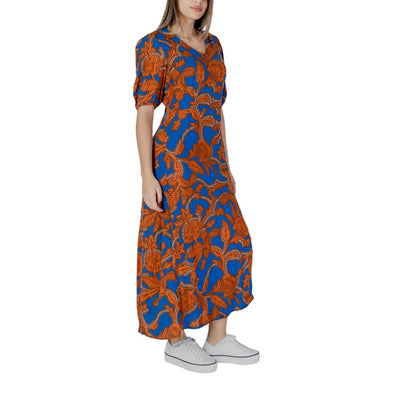 B.Young Blauwe Viscose Lang