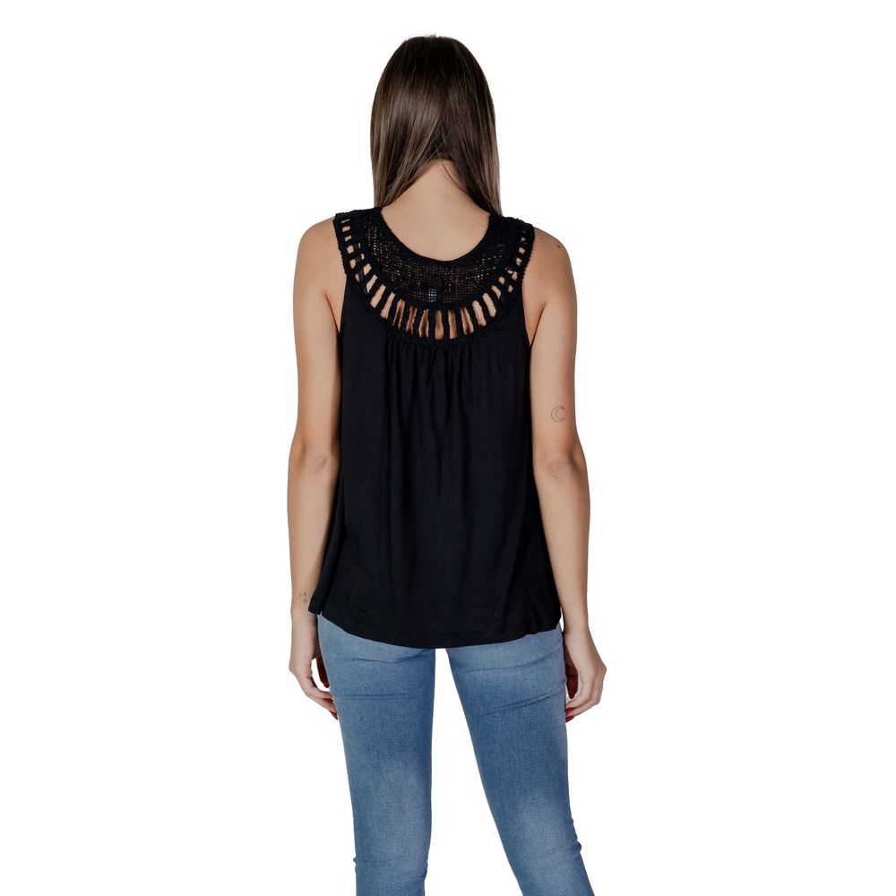 B.Young Zwarte Viscose Top
