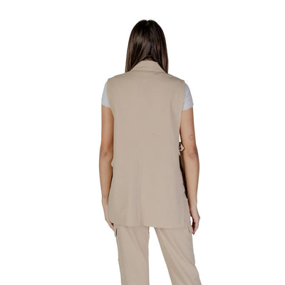 Gilet en polyester beige B.Young