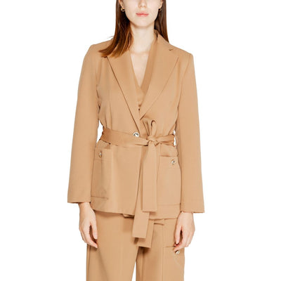 Blazer en polyester beige Rinascimento