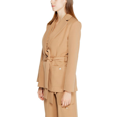 Blazer en polyester beige Rinascimento
