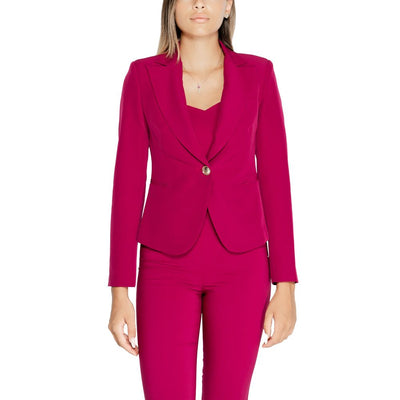 Blazer Bordeaux en Polyester Rinascimento