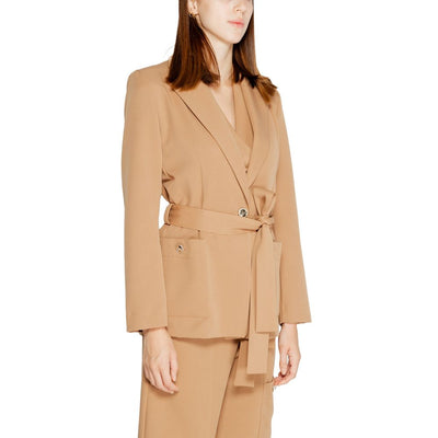 Blazer en polyester beige Rinascimento