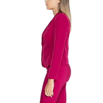 Blazer Bordeaux en Polyester Rinascimento