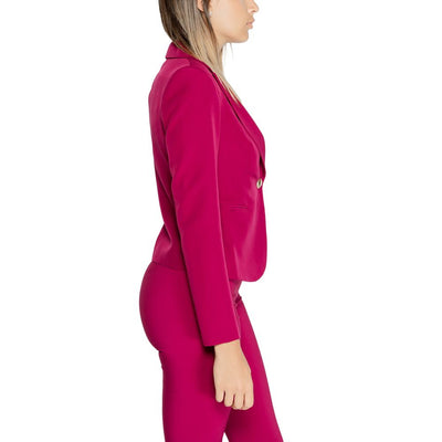 Blazer Bordeaux en Polyester Rinascimento