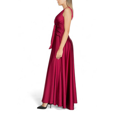 Rinascimento Bordeaux Polyester Long