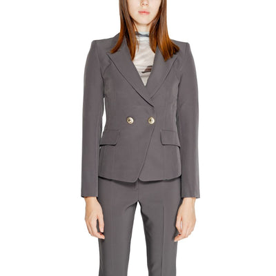 Blazer en polyester gris Rinascimento
