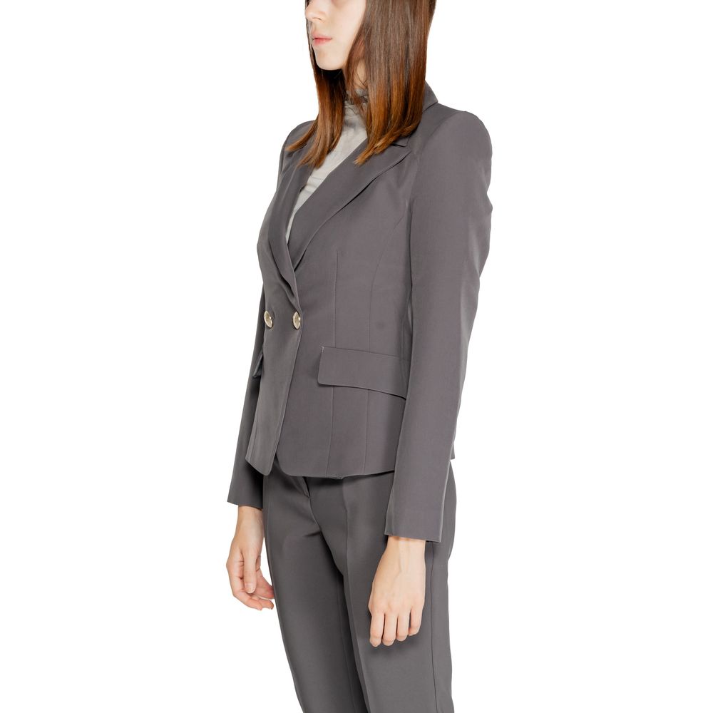 Blazer en polyester gris Rinascimento