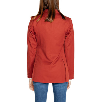 Blazer rouge en polyester Vero Moda