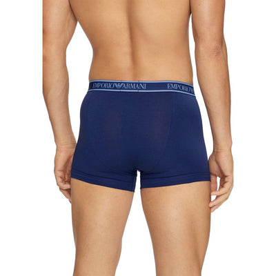 Emporio Armani Ondergoed Blauw Katoenen Ondergoed