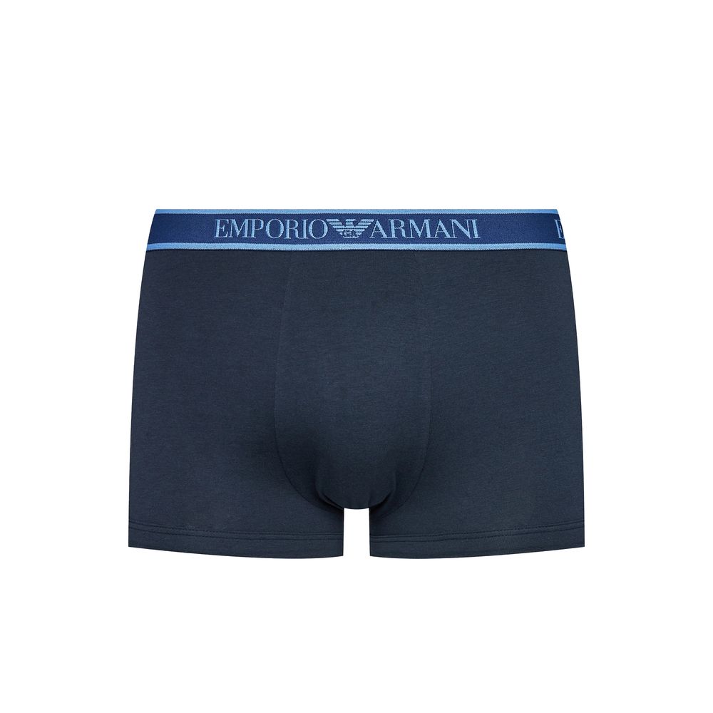 Emporio Armani Ondergoed Blauw Katoenen Ondergoed