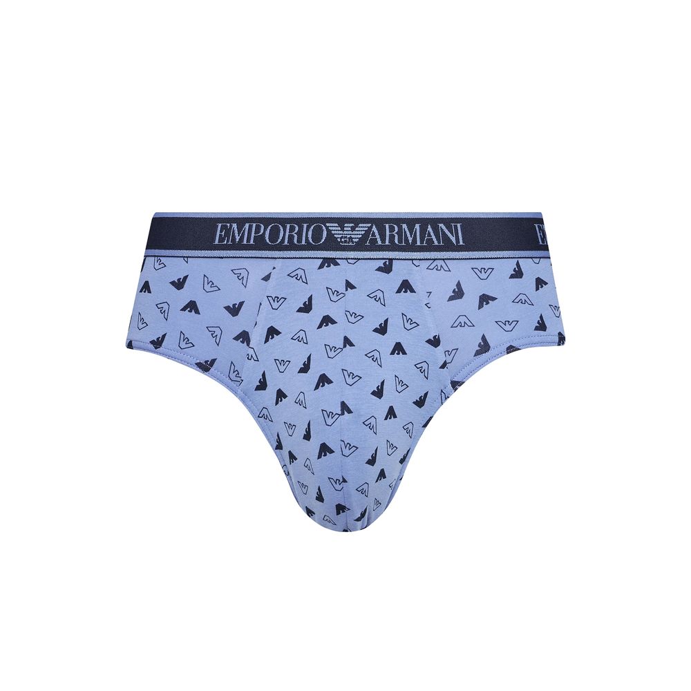 Emporio Armani Ondergoed Blauw Katoenen Ondergoed