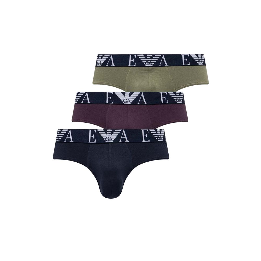 Emporio Armani Ondergoed Blauw Katoenen Ondergoed