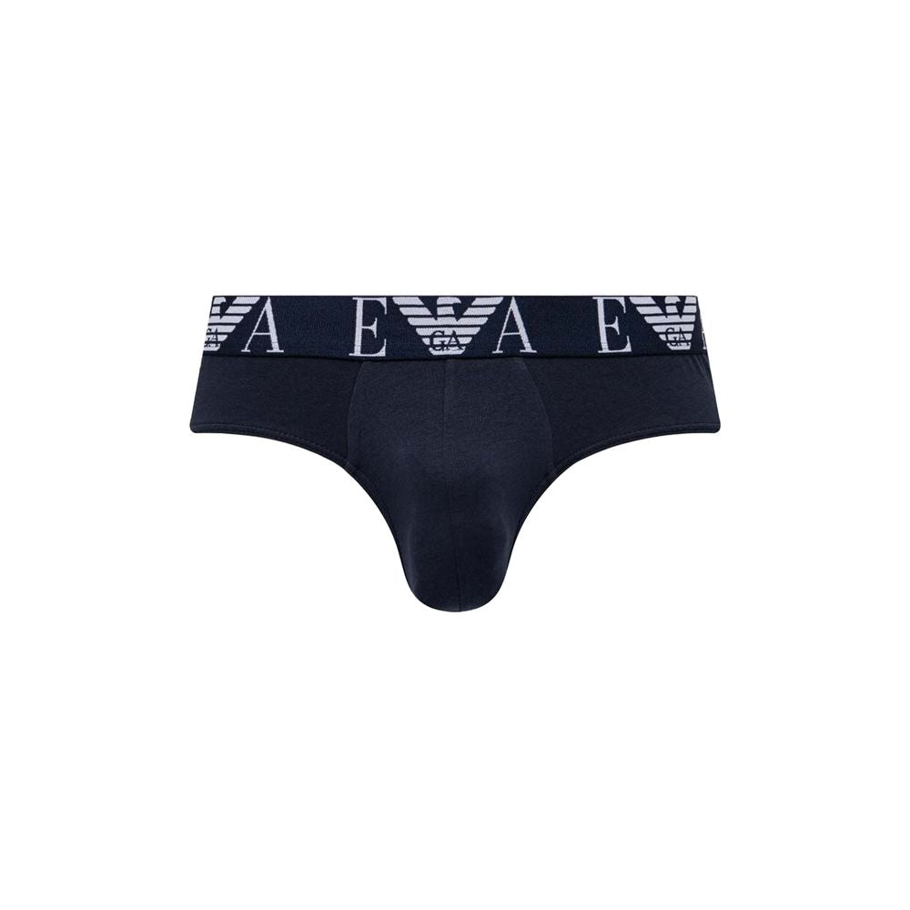 Emporio Armani Ondergoed Blauw Katoenen Ondergoed