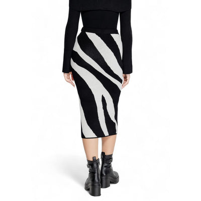 Vero Moda Zwarte Viscose Rok