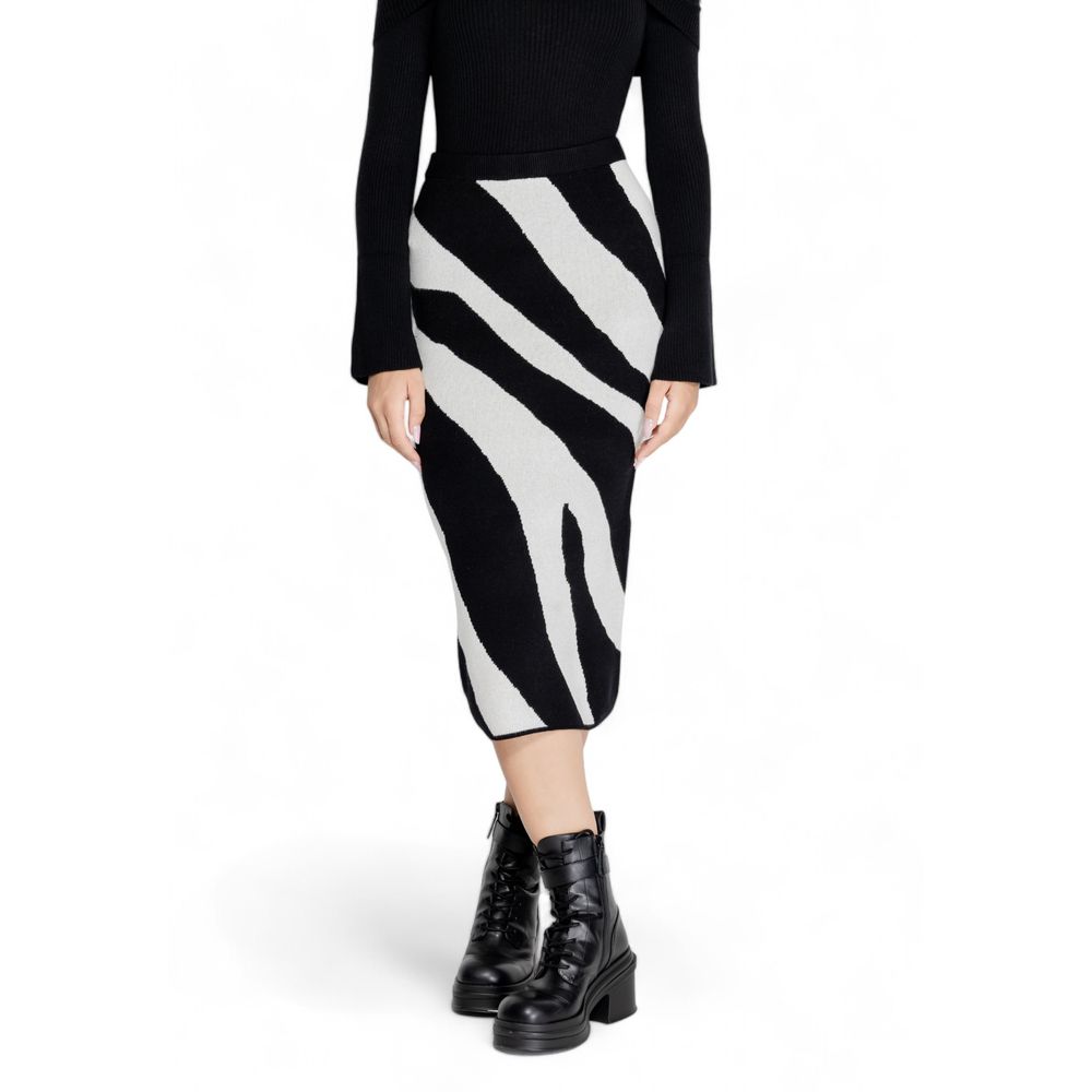 Vero Moda Zwarte Viscose Rok