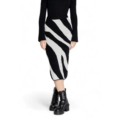 Vero Moda Zwarte Viscose Rok