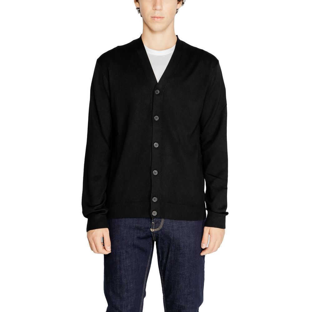 Hamaki-Ho Zwarte Viscose Cardigan