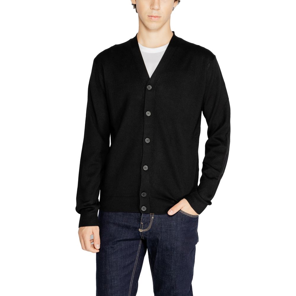 Hamaki-Ho Zwarte Viscose Cardigan