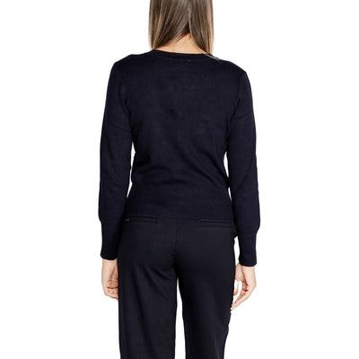 Cardigan Morgan De Toi en viscose bleu