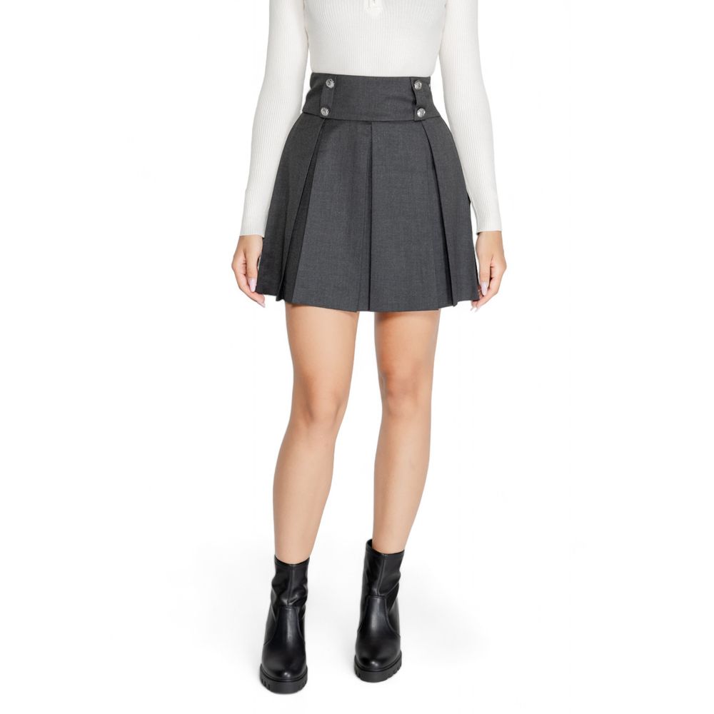 Morgan De Toi Grijs Polyester Mini