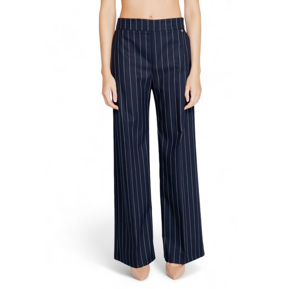 Costume et blazer en polyester bleu Rinascimento