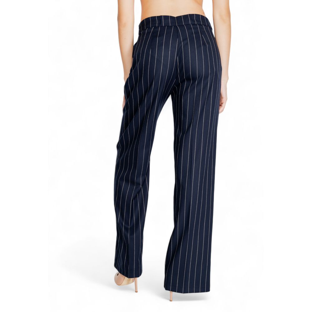 Costume et blazer en polyester bleu Rinascimento