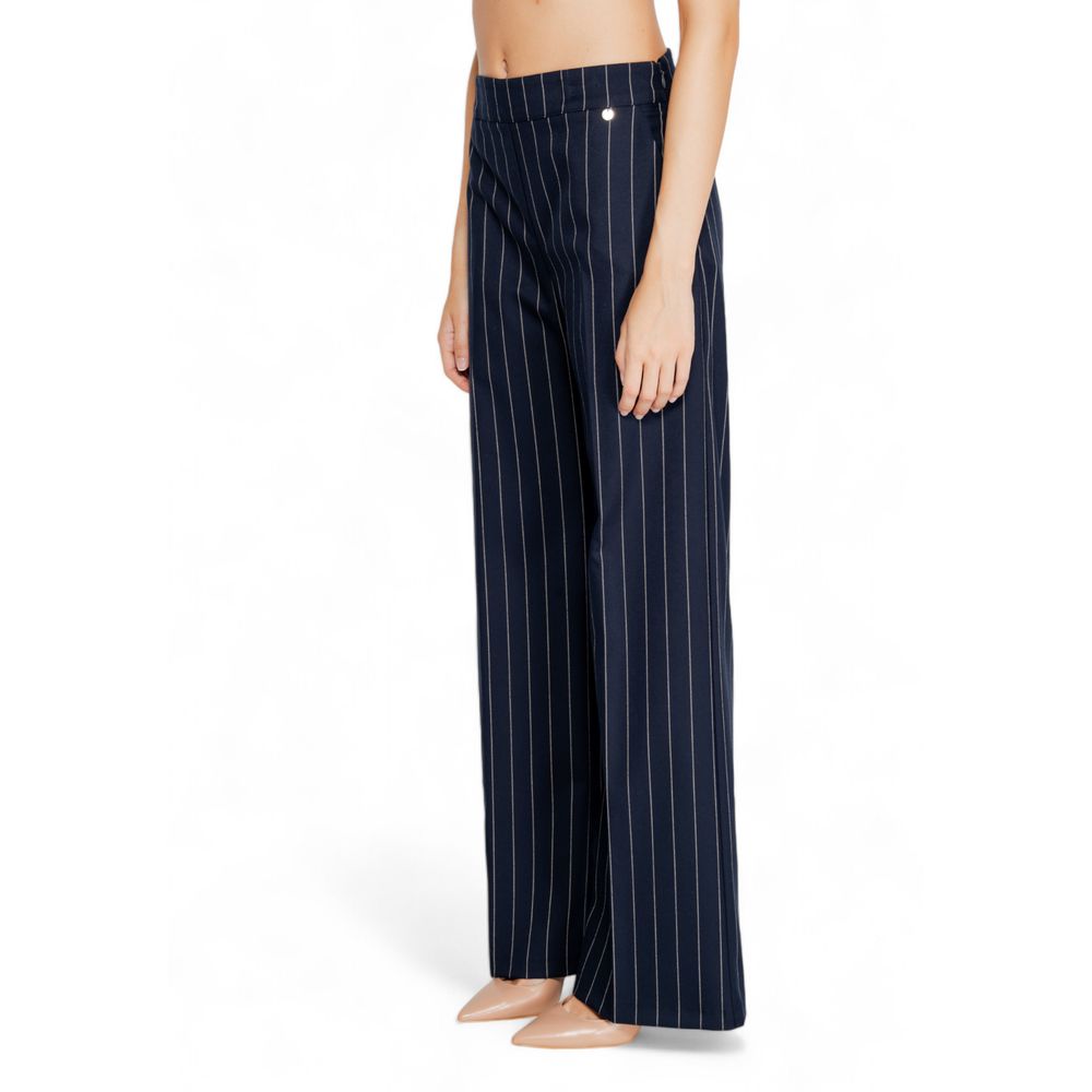 Costume et blazer en polyester bleu Rinascimento