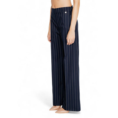 Costume et blazer en polyester bleu Rinascimento