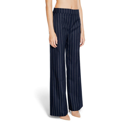 Costume et blazer en polyester bleu Rinascimento