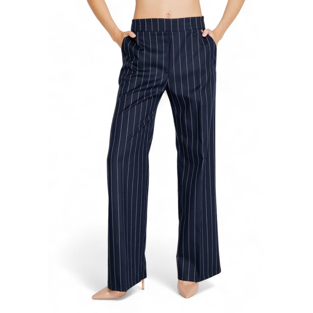 Costume et blazer en polyester bleu Rinascimento