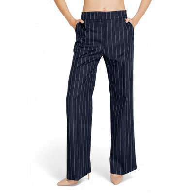 Costume et blazer en polyester bleu Rinascimento
