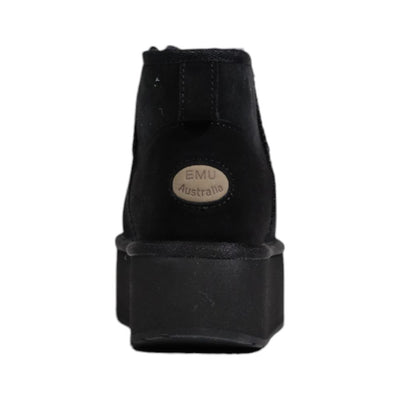 EMU Australia Bottines en cuir noir