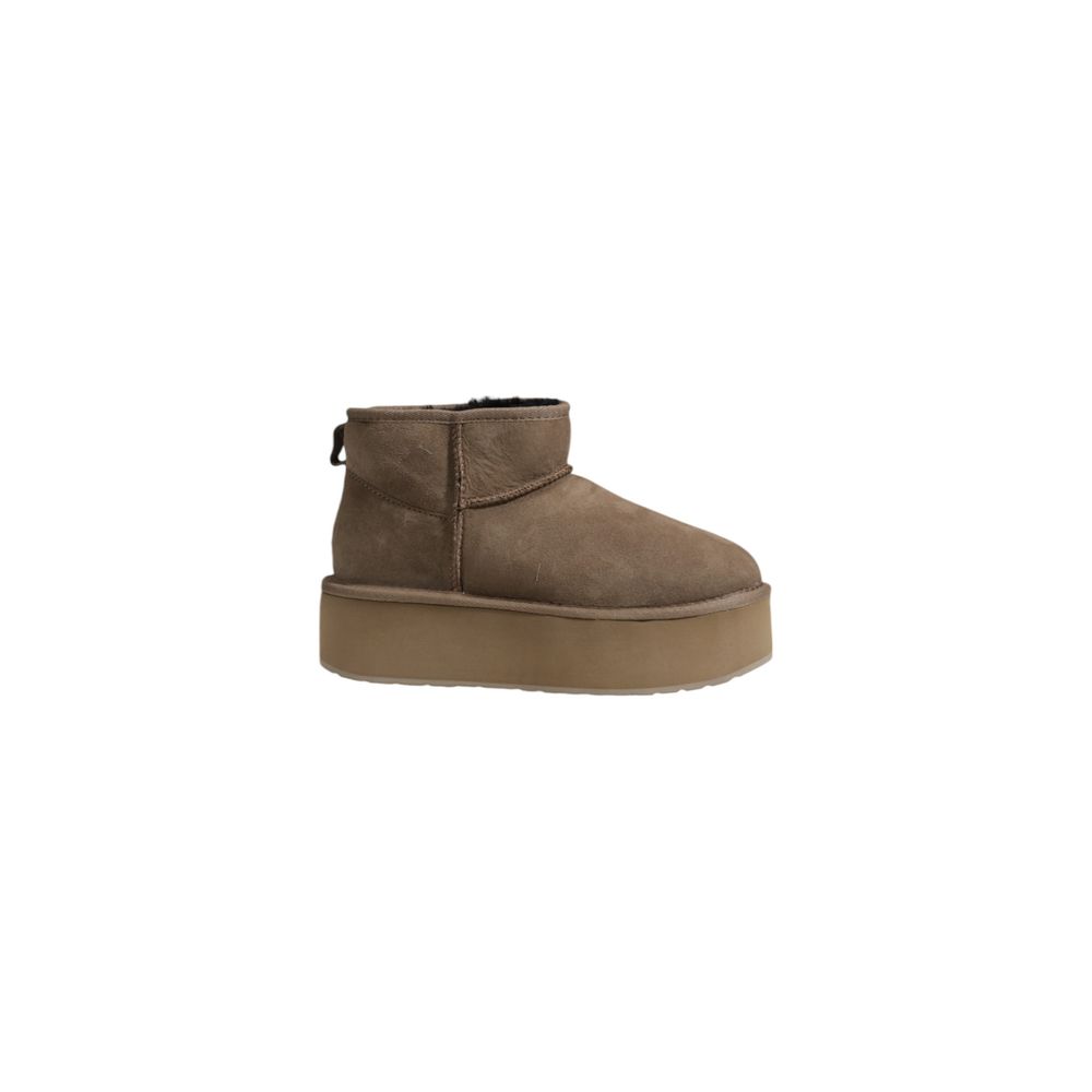 EMU Australia Cheville en cuir gris