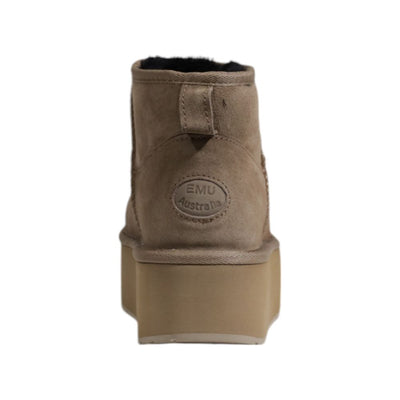 EMU Australia Cheville en cuir gris