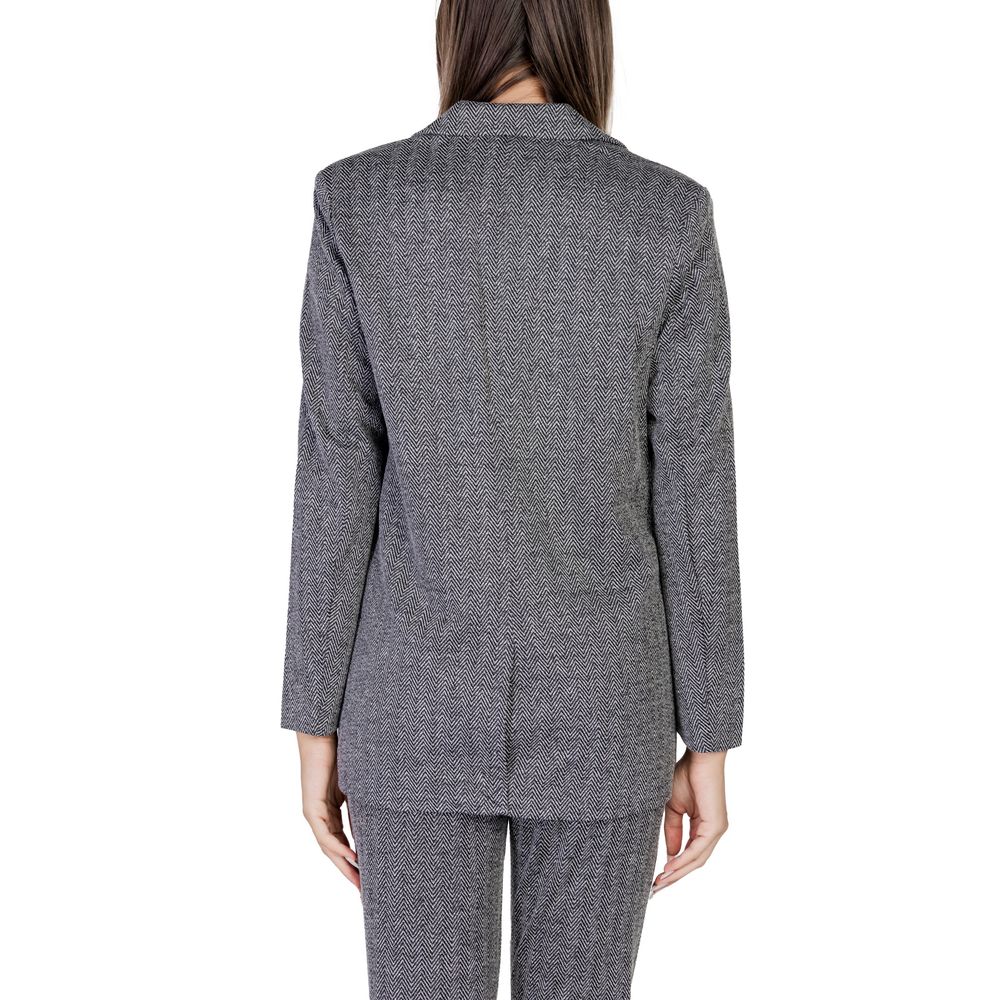 Blazer en polyester noir ICHI