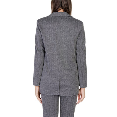 Blazer en polyester noir ICHI