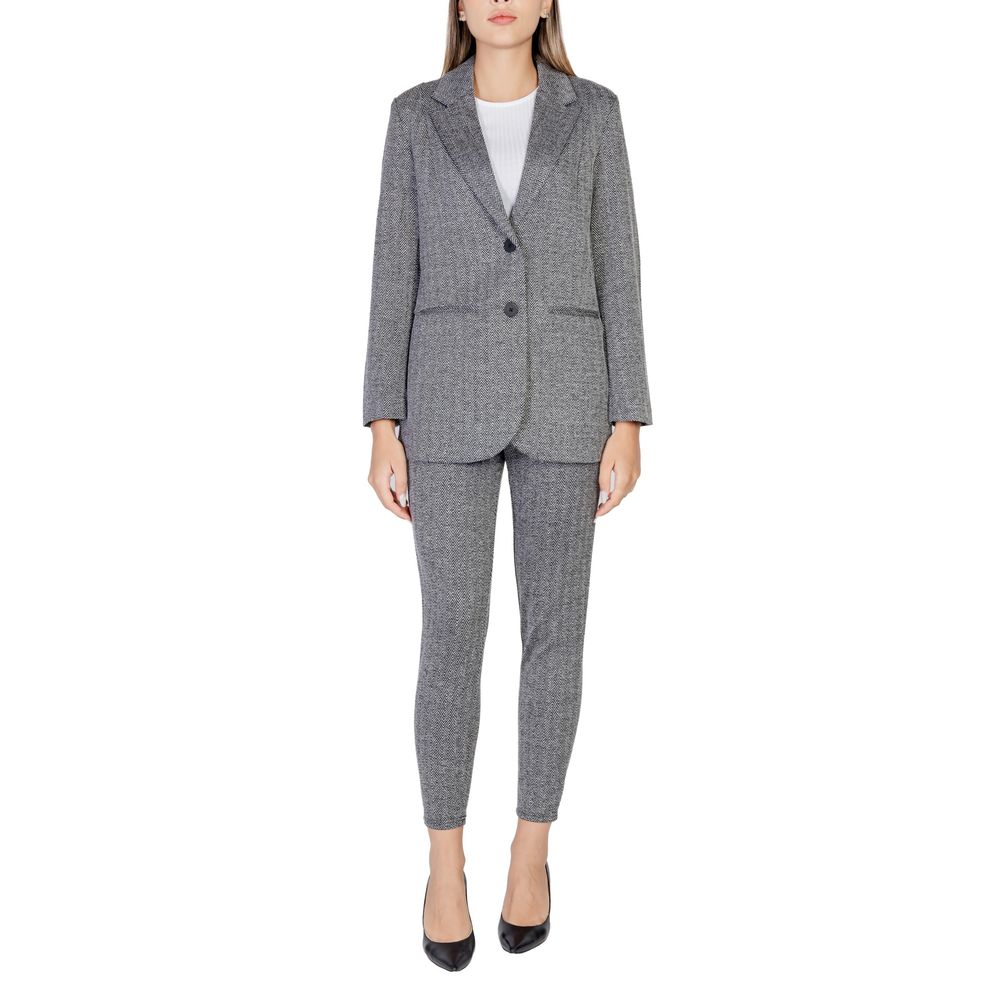 Blazer en polyester noir ICHI