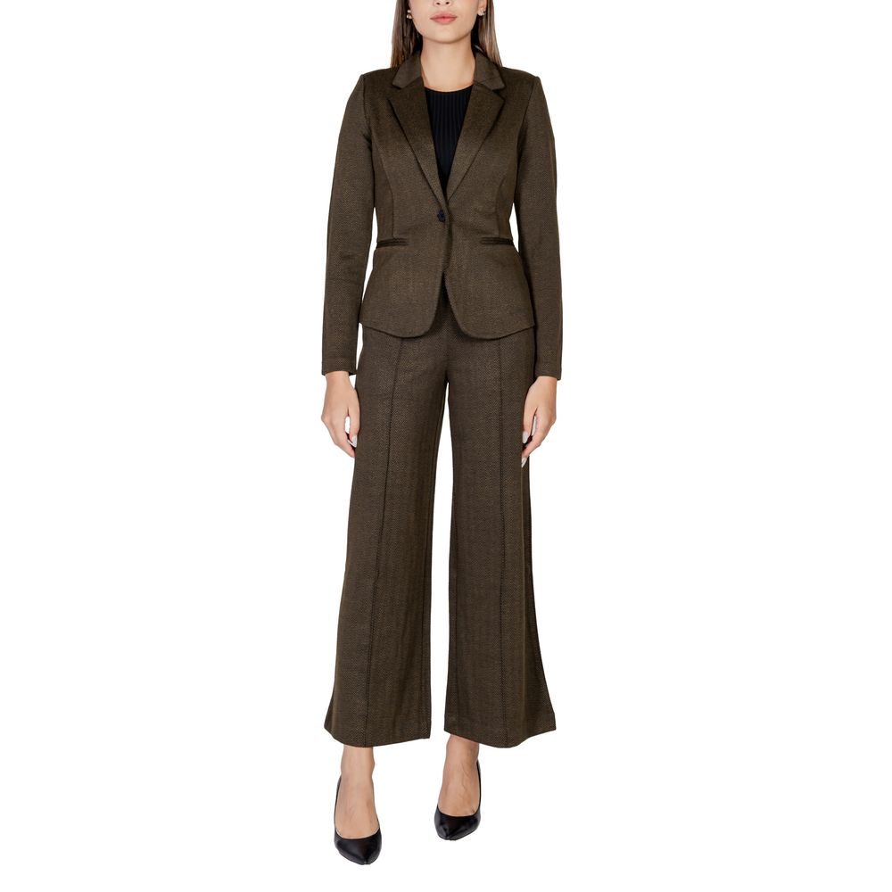 Blazer vert en polyester ICHI