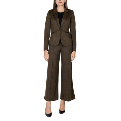 Blazer vert en polyester ICHI
