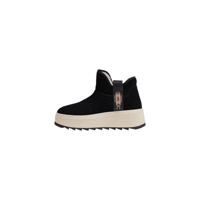 Bottines en cuir suédé noir ASH