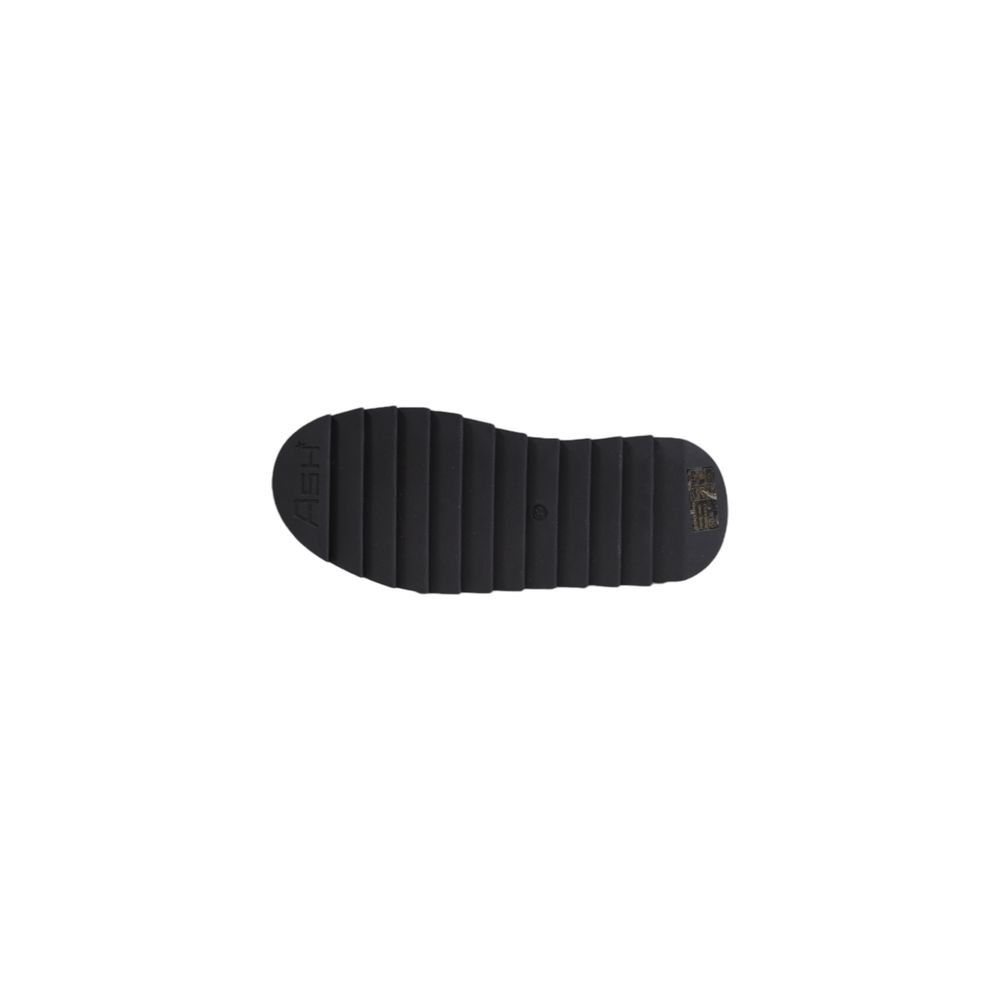 Bottines en cuir suédé noir ASH